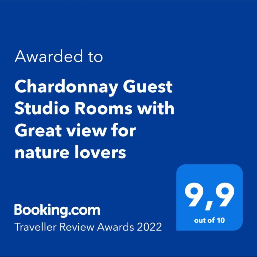Chardonnay Guest Studio Rooms With Great View For Nature Lovers 凯里尼亚 外观 照片